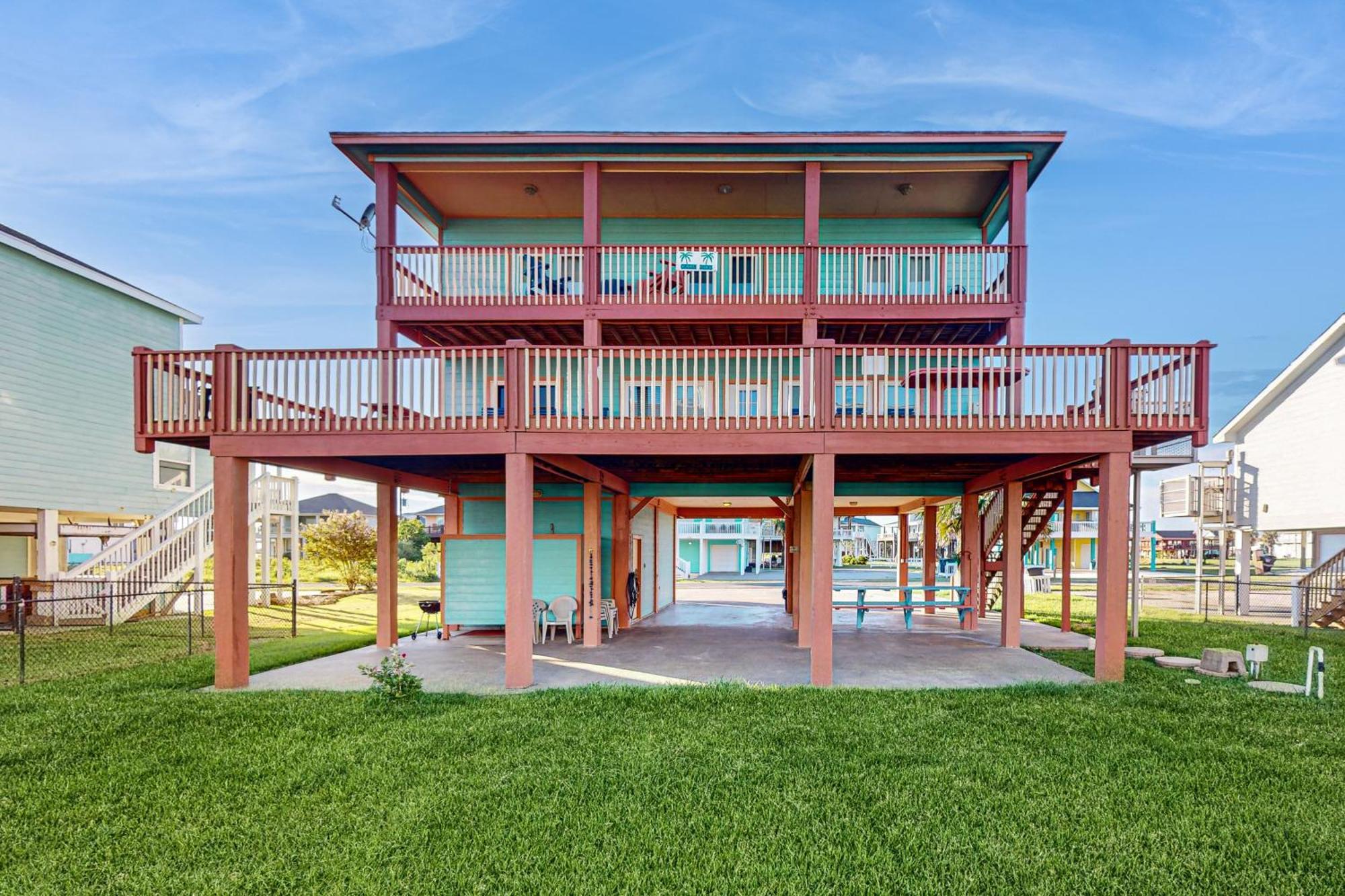 Bolivar Peninsula Crystal Beach Buitenkant foto